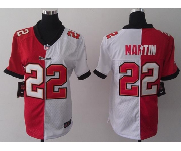 nike women nfl jerseys tampa bay buccaneers #22 martin white-red[nike split]