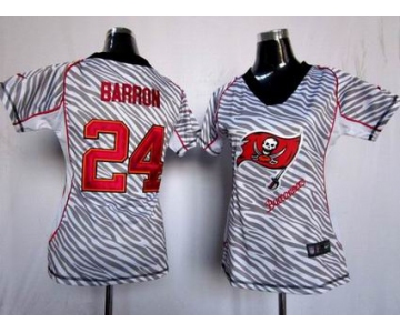 nike women nfl jerseys tampa bay buccaneers #24 banrron [fem fan zebra]