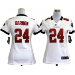 nike women nfl jerseys tampa bay buccaneers #24 barron white[nike]