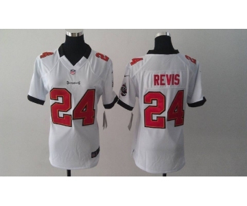 nike women nfl jerseys tampa bay buccaneers #24 revis white[nike][revis]