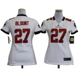 nike women nfl jerseys tampa bay buccaneers #27 blount white[nike]