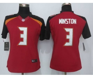 nike women nfl jerseys tampa bay buccaneers #3 winston red[nike limited]