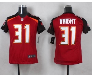 nike women nfl jerseys tampa bay buccaneers #31 wright red[nike]