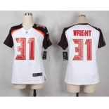 nike women nfl jerseys tampa bay buccaneers #31 wright white[nike]