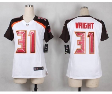 nike women nfl jerseys tampa bay buccaneers #31 wright white[nike]