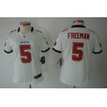 nike women nfl jerseys tampa bay buccaneers #5 freeman white[nike limited]