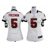 nike women nfl jerseys tampa bay buccaneers #5 freeman white[nike]