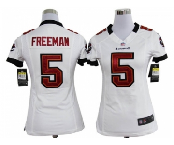 nike women nfl jerseys tampa bay buccaneers #5 freeman white[nike]