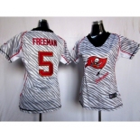 nike women nfl jerseys tampa bay buccaneers #5 freeman[fem fan zebra]