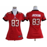 nike women nfl jerseys tampa bay buccaneers #83 jackson red[nike]