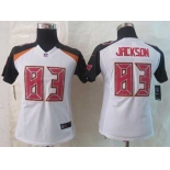 nike women nfl jerseys tampa bay buccaneers #83 jackson white[nike limited][2014 new]