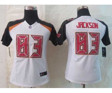 nike women nfl jerseys tampa bay buccaneers #83 jackson white[nike limited][2014 new]