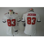 nike women nfl jerseys tampa bay buccaneers #83 jackson white[nike limited]