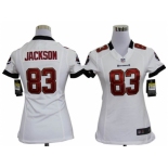 nike women nfl jerseys tampa bay buccaneers #83 jackson white[nike]