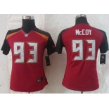 nike women nfl jerseys tampa bay buccaneers #93 mccoy red[nike limited][2014 new]