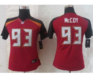 nike women nfl jerseys tampa bay buccaneers #93 mccoy red[nike limited][2014 new]