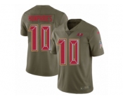 Youth Nike Tampa Bay Buccaneers #10 Adam Humphries Limited Olive 2017 Salute to Service NFL Jersey