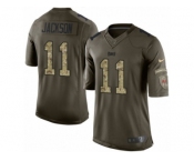 Youth Nike Tampa Bay Buccaneers #11 DeSean Jackson Limited Green Salute to Service NFL Jersey