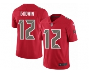 Youth Nike Tampa Bay Buccaneers #12 Chris Godwin Limited Red Rush Vapor Untouchable NFL Jersey