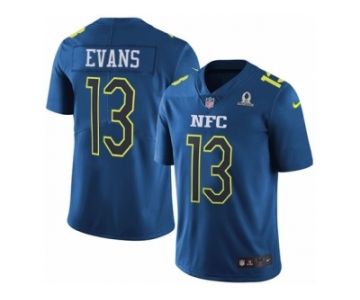 Youth Nike Tampa Bay Buccaneers #13 Mike Evans Limited Blue 2017 Pro Bowl NFL Jersey