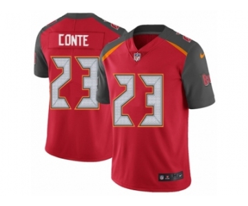 Youth Nike Tampa Bay Buccaneers #23 Chris Conte Vapor Untouchable Limited Red Team Color NFL Jersey