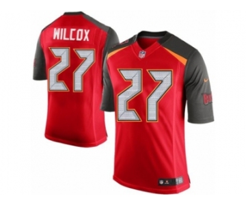 Youth Nike Tampa Bay Buccaneers #27 J.J. Wilcox Limited Red Team Color NFL Jersey