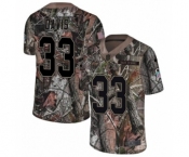 Youth Nike Tampa Bay Buccaneers #33 Carlton Davis Limited Camo Rush Realtree NFL Jersey