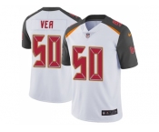 Youth Nike Tampa Bay Buccaneers #50 Vita Vea White Stitched NFL Vapor Untouchable Limited Jersey