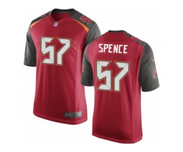 Youth Nike Tampa Bay Buccaneers #57 Noah Spence Game Red Team Color NFL Jersey