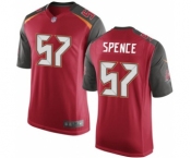 Youth Nike Tampa Bay Buccaneers #57 Noah Spence Red Team Color NFL Jersey