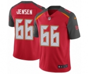 Youth Nike Tampa Bay Buccaneers #66 Ryan Jensen Red Team Color Vapor Untouchable Limited Player NFL Jersey