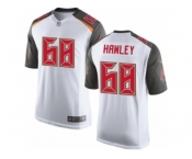 Youth Nike Tampa Bay Buccaneers #68 Joe Hawley Limited White NFL Jersey