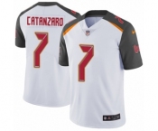 Youth Nike Tampa Bay Buccaneers #7 Chandler Catanzaro White Vapor Untouchable Limited Player NFL Jersey