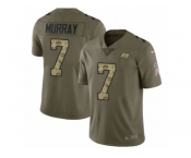 Youth Nike Tampa Bay Buccaneers #7 Patrick Murray Limited Olive Camo 2017 Salute to Service NFL Jersey