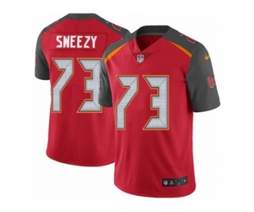 Youth Nike Tampa Bay Buccaneers #73 J. R. Sweezy Vapor Untouchable Limited Red Team Color NFL Jersey