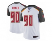 Youth Nike Tampa Bay Buccaneers #90 Chris Baker Vapor Untouchable Limited White NFL Jersey