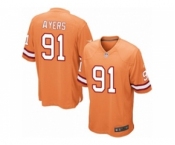 Youth Nike Tampa Bay Buccaneers #91 Robert Ayers Limited Orange Glaze Alternate NFL Jersey