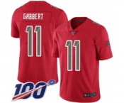 Youth Tampa Bay Buccaneers #11 Blaine Gabbert Limited Red Rush Vapor Untouchable 100th Season Football Jersey