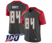 Youth Tampa Bay Buccaneers #84 Cameron Brate Limited Gray Inverted Legend 100th Season Football Jersey