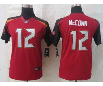 nike youth nfl jerseys tampa bay buccaneers #12 mccown red[nike limited][2014 new]