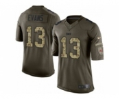 nike youth nfl jerseys tampa bay buccaneers #13 evans army green[nike Limited Salute To Service]