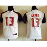 nike youth nfl jerseys tampa bay buccaneers #13 evans white[nike]