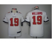 nike youth nfl jerseys tampa bay buccaneers #19 williams white[nike]