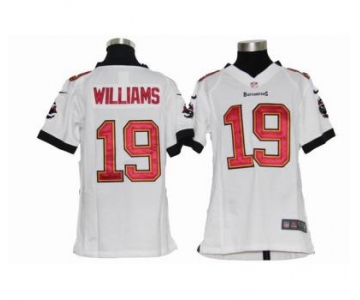 nike youth nfl jerseys tampa bay buccaneers #19 williams white[nike]