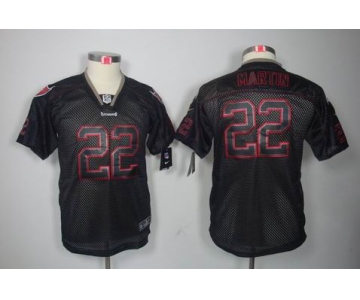 nike youth nfl jerseys tampa bay buccaneers #22 martin black[Elite lights out]