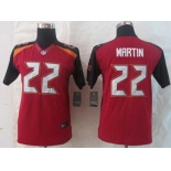 nike youth nfl jerseys tampa bay buccaneers #22 martin red[nike limited][2014 new]