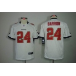 nike youth nfl jerseys tampa bay buccaneers #24 banrron white[nike]