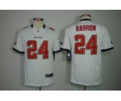 nike youth nfl jerseys tampa bay buccaneers #24 banrron white[nike]