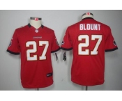 nike youth nfl jerseys tampa bay buccaneers #27 blount red[nike]