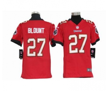 nike youth nfl jerseys tampa bay buccaneers #27 blount red[nike]